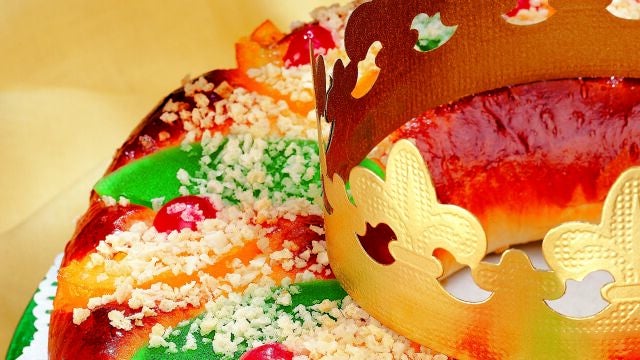 Imagen de un roscón de Reyes