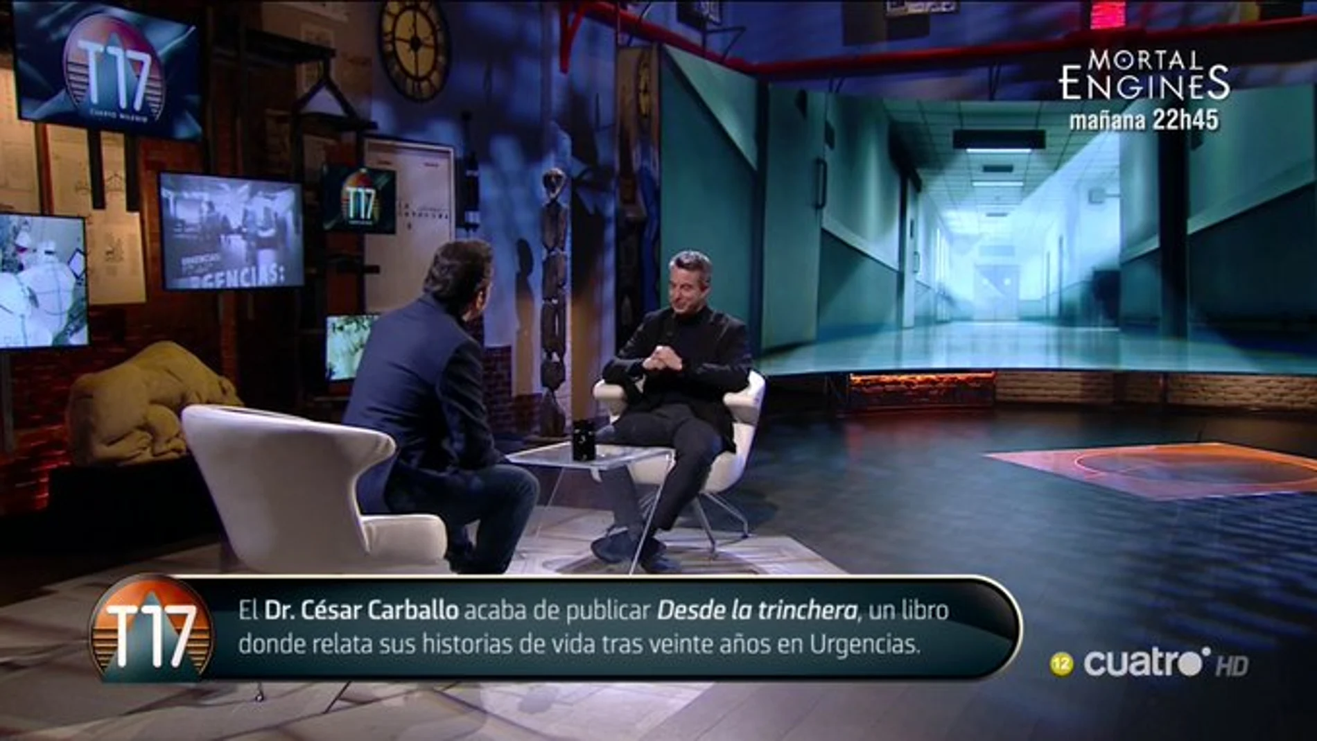 El doctor Carballo entrevistado por Iker Jiménez