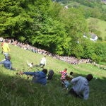 Carrera del Festival del queso rodante