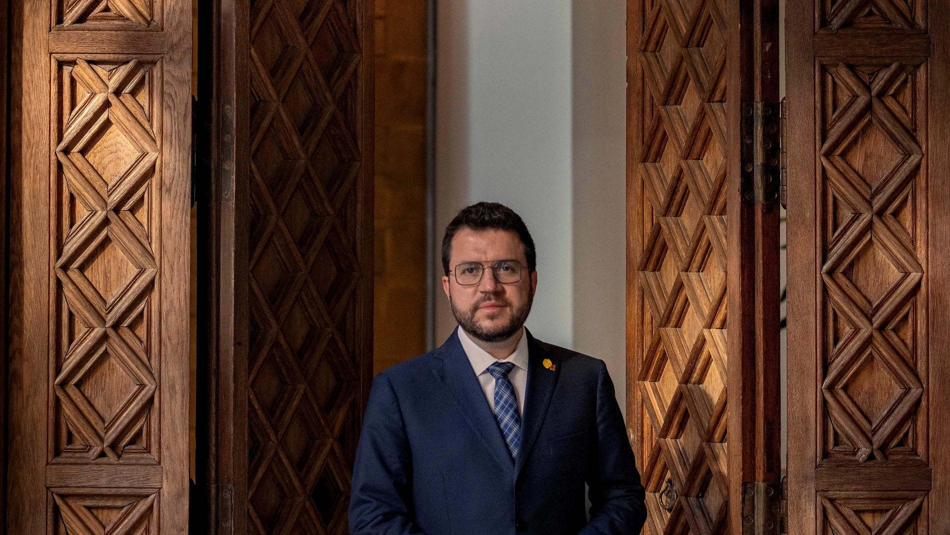 El presidente de la Generalitat, Pere Aragonès.