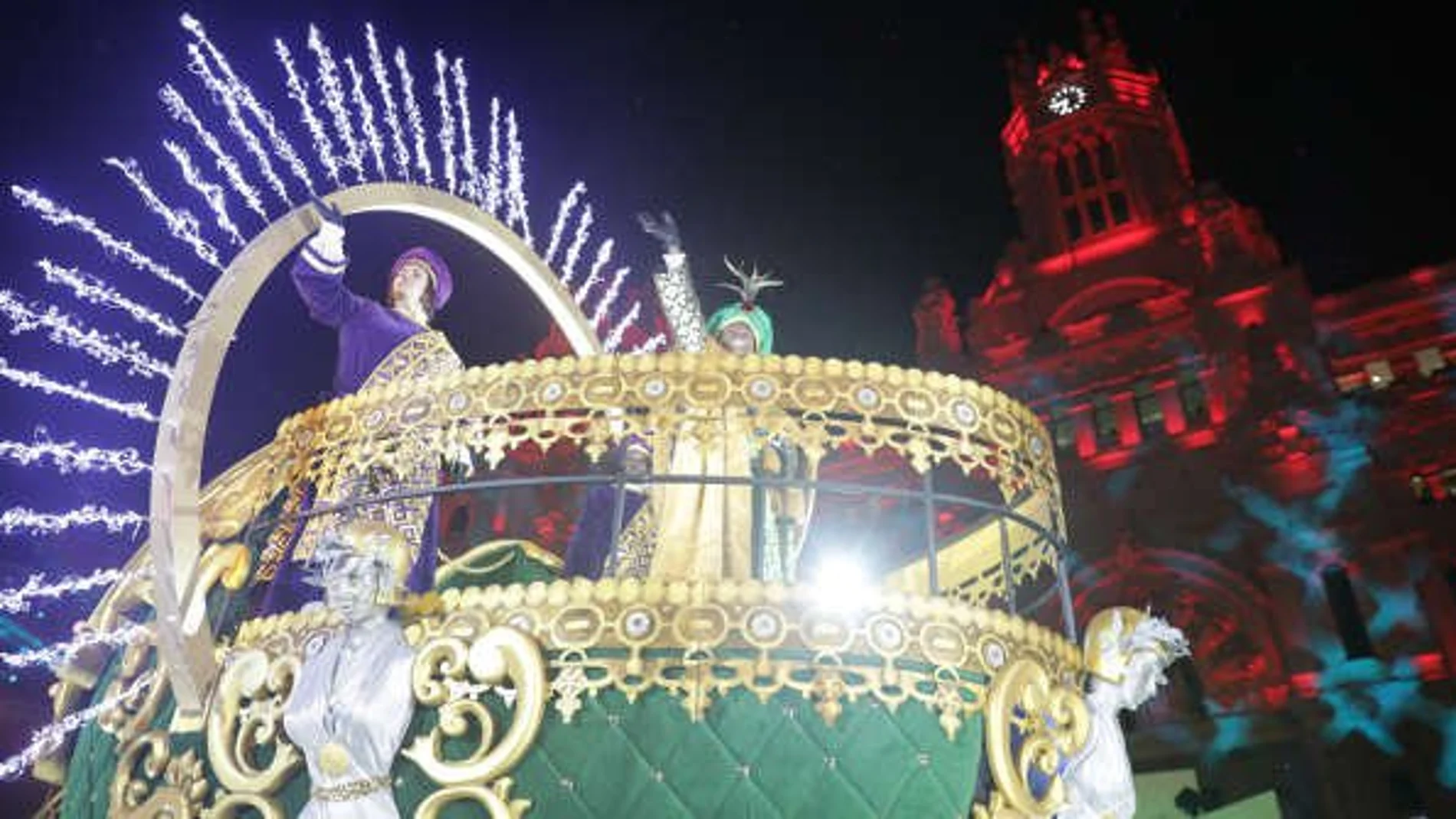 Cabalgata de Reyes en Madrid