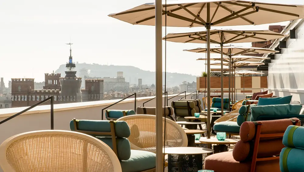 Las increíbles vistas desde el Hotel Motel One Barcelona-Ciutadella.
