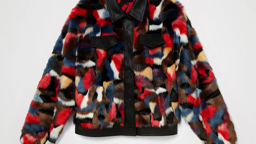 Chaqueta loose pelo, de Desigual