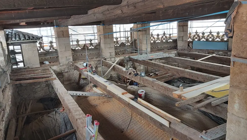Obras de refuerzo estructural de la Iglesia del Convento de la Anunciación de Salamanca "Las Úrsulas"