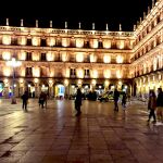 Iluminación actual de la Plaza Mayor de Salamanca