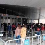 Vacunación contra el Covid 19 en el multiusos Sánchez Paraiso de Salamanca