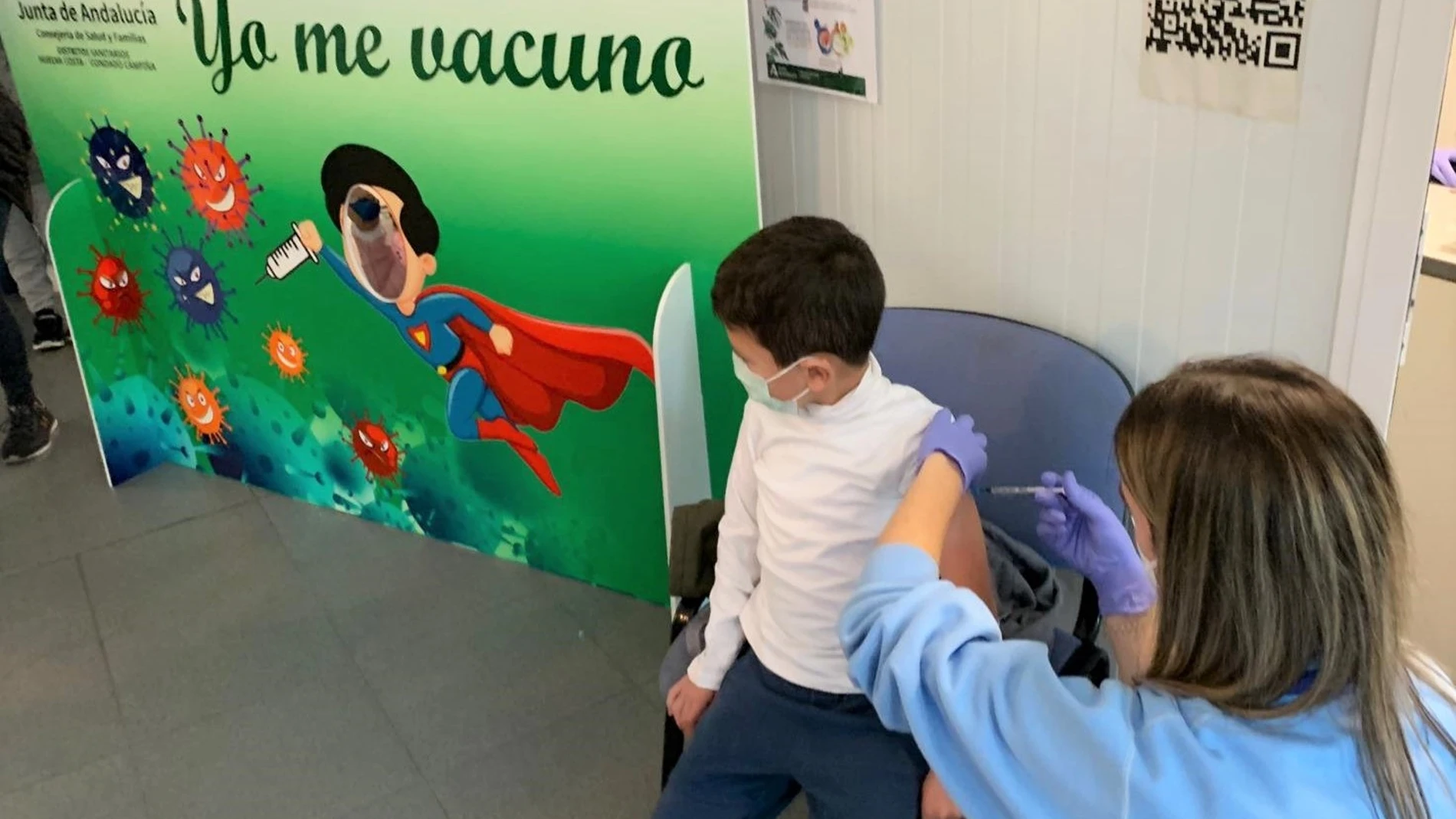 Vacunación infantil contra la Covid-19. JUNTA DE ANDALUCÍA