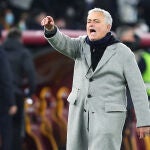 José Mourinho, técnico de la Roma