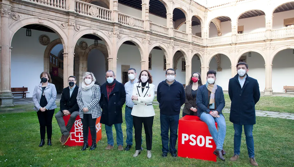 Presentación de la candidatura del PSOE de Salamanca