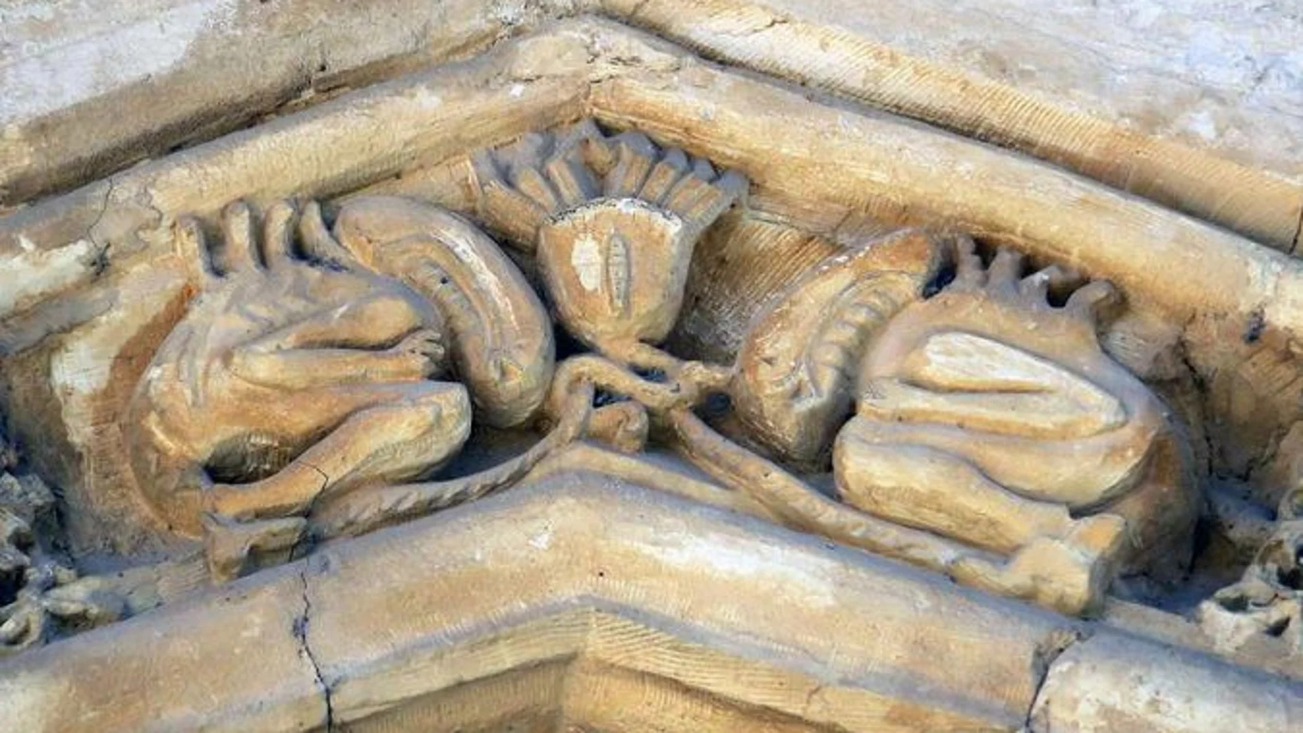 Aliens en la catedral de Palencia