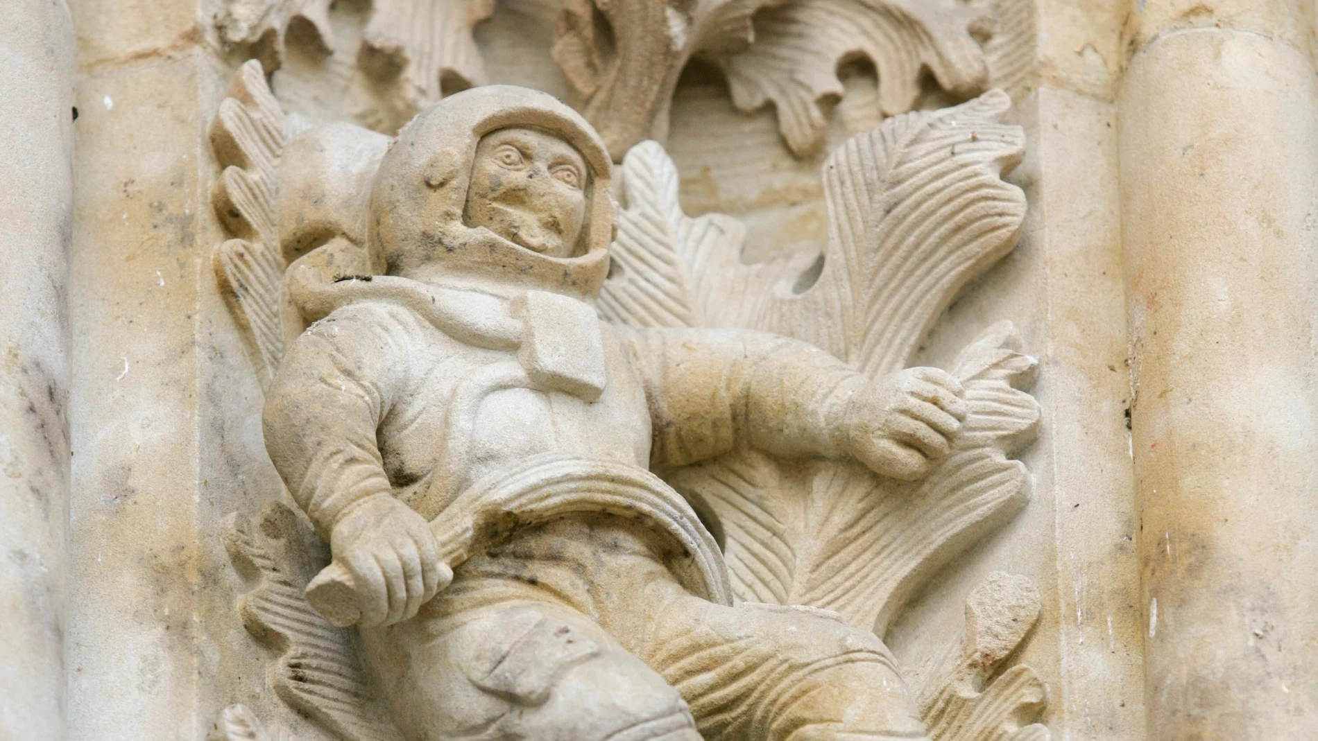 El astronauta de la catedral de Salamanca