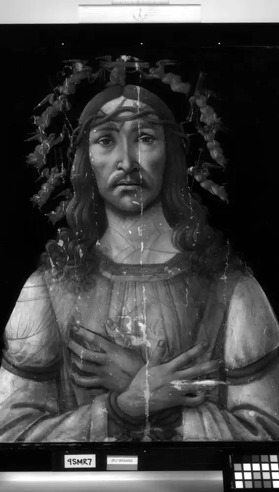 "El varón de los dolores" de Botticelli se ha sometido a un análisis técnico previo a su subasta, el próximo 27 de enero
