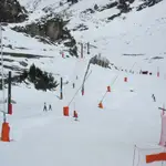 Estación de esquí en el Pirineo catalán