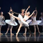 Ensayo general de "El lago de los cisnes"