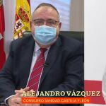 El consejero de Sanidad, Alejandro Vázquez, en "Espejo Público"