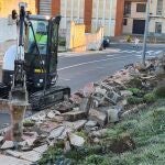 Obras de carril bici que se están realizando en Salamanca