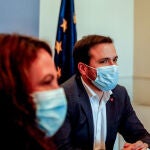 El ministro de Consumo, Alberto Garzón, se reunió ayer con representantes de la Unión de Pequeños Agricultores y Ganaderos (UPA)