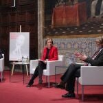 El president de la Generalitat, Ximo Puig, participa en una nueva edición de 'Diàlegs al Palau', donde conversará con el presidente de la Asociación de Amigos de la Fundación Profesor Manuel Broseta, Pablo Broseta.