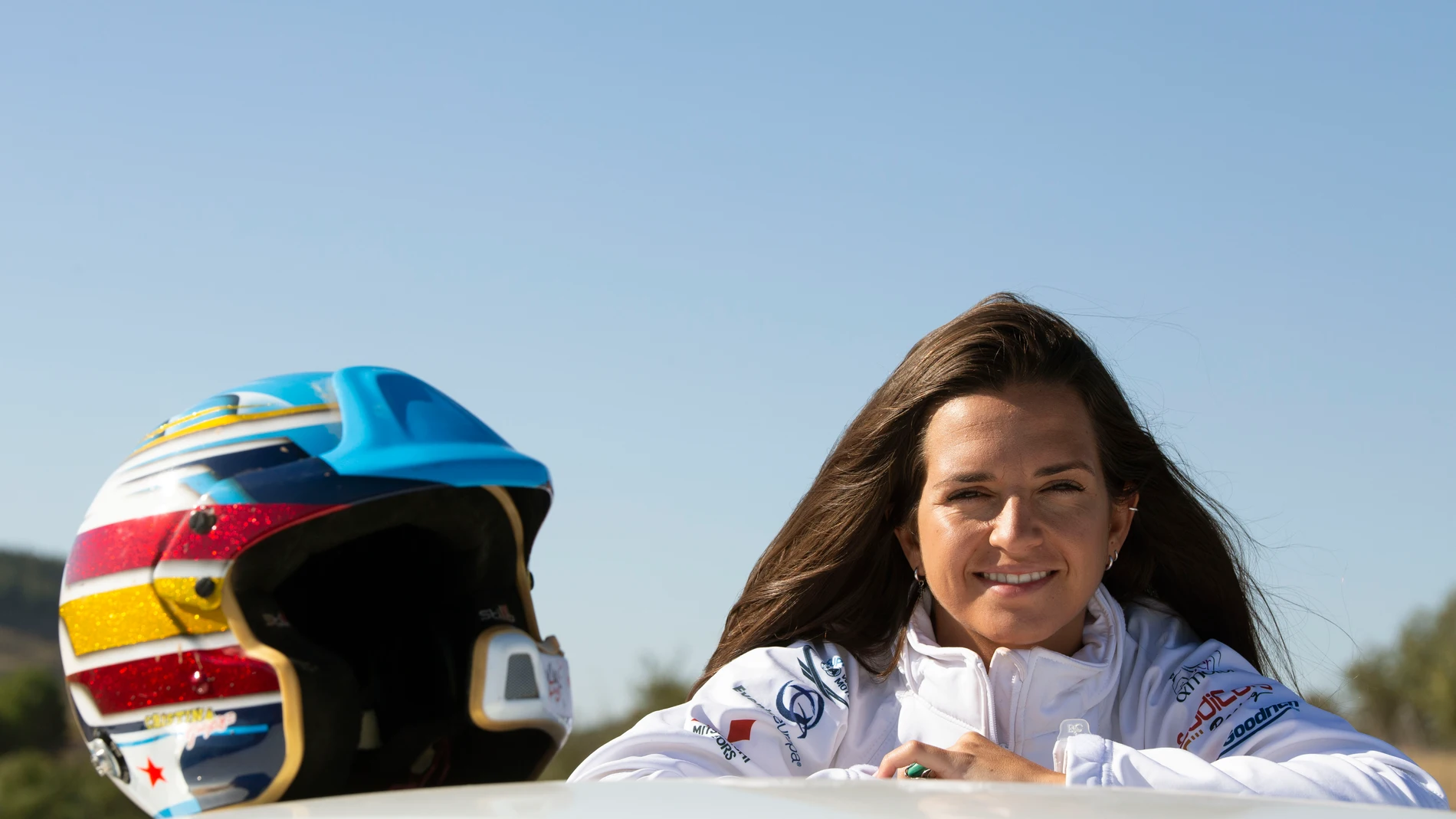La piloto burgalesa Cristina Gutiérrez