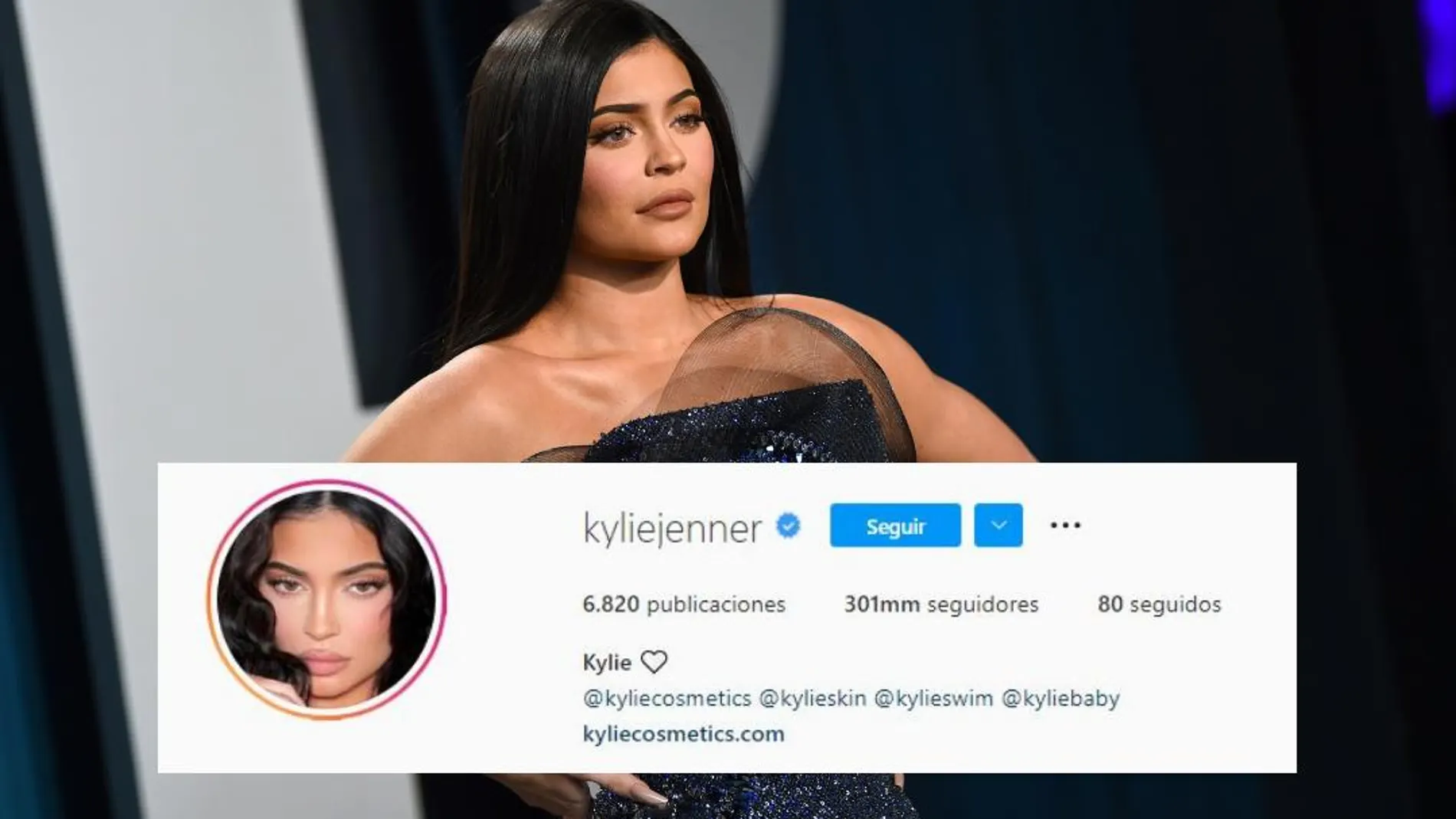 Kylie Jenner alcanza los 300 millones de seguidores en Instagram