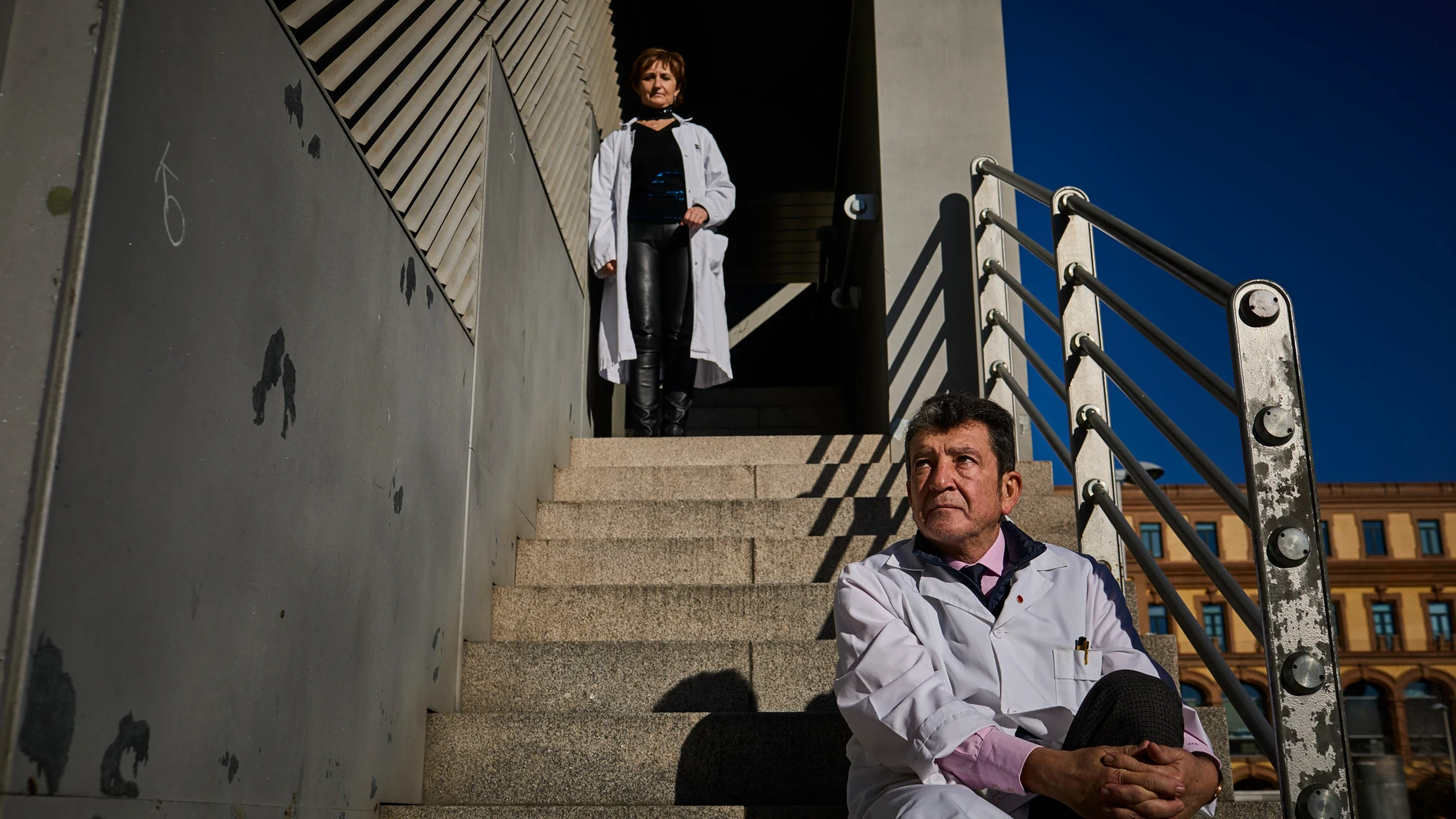 La Dr. Manuela Camino y el Dr. José Ignacio Salmerón, jefes especialistas del Hospital Gregorio Marañón