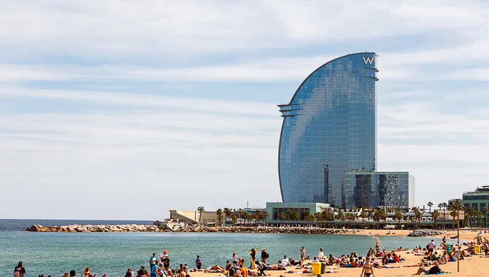 El hotel Vela de Barcelona, de Ricardo Bofill