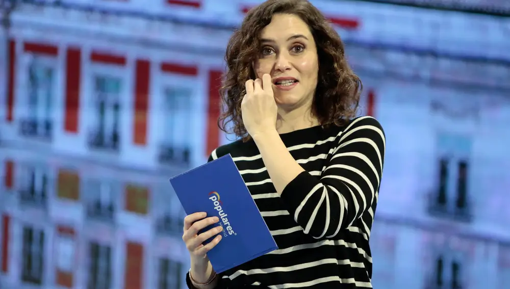 Intervención de la presidenta de la Comunidad de Madrid, Isabel Díaz Ayuso