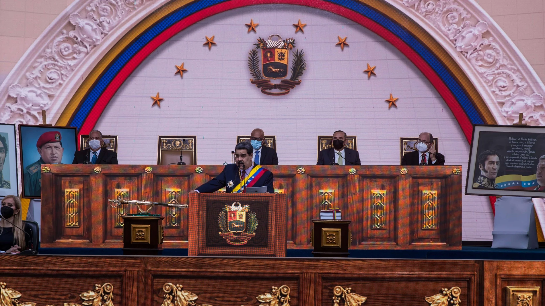 El 10 de enero Maduro entró en el ecuador de su segundo mandato no reconocido por EE UU y la UE