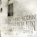 En el verano de 1937 aparecieron pintadas que decían: «¿Dónde está Nin?». Los comunistas escribían debajo: «En Salamanca o en Berlín»
