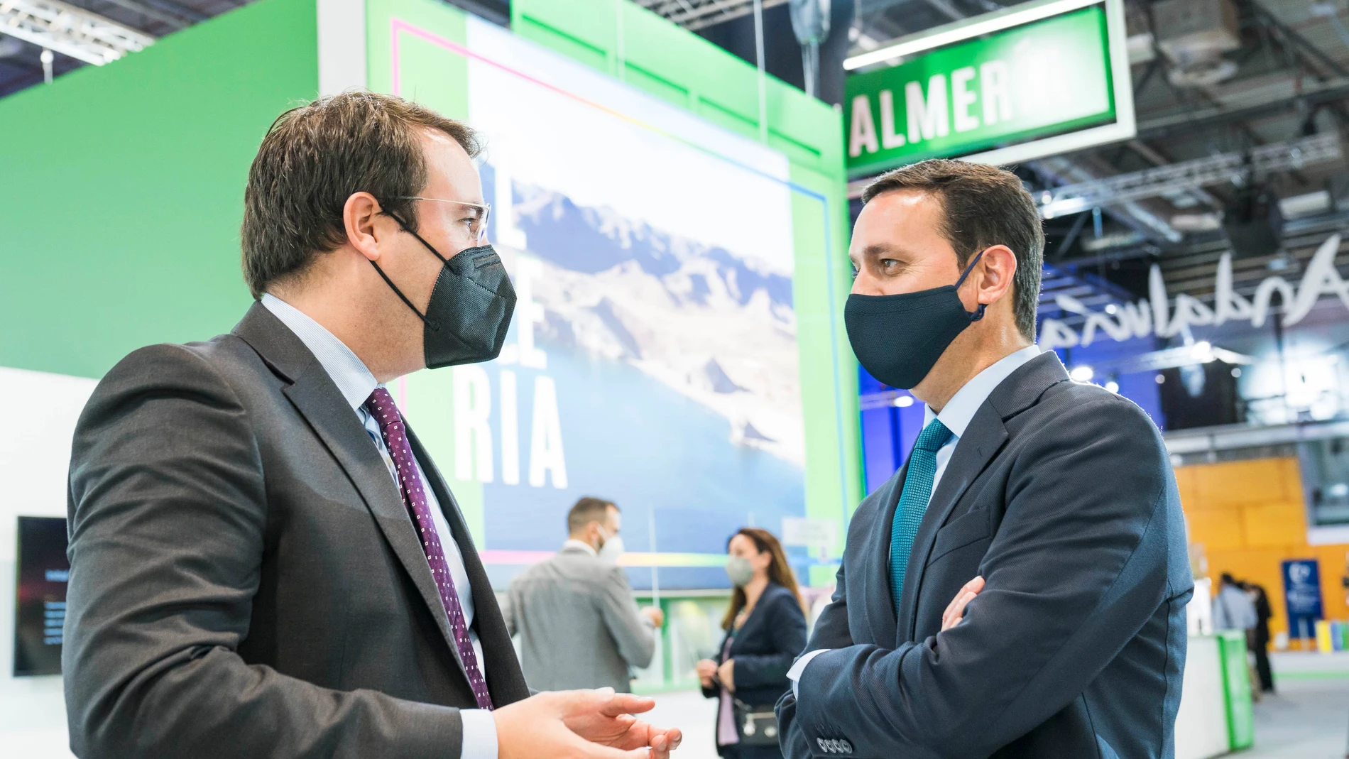 Fernando Giménez y Javier Aureliano García en la pasada edición de Fitur