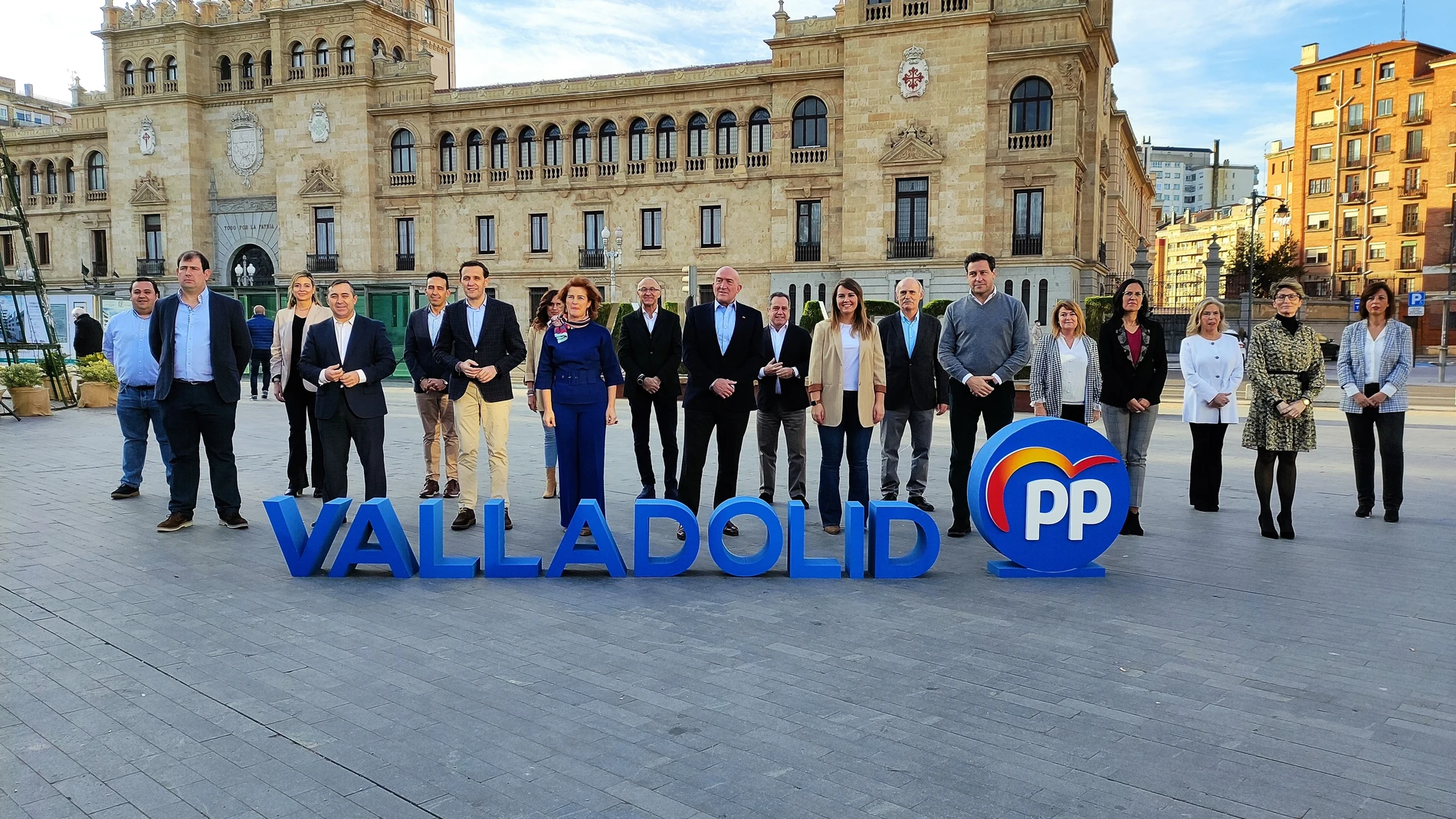 Candidatura a las Cortes del PP de Valladolid en las elecciones del 13 de febrero