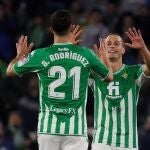 Guido Rodríguez con el Betis.