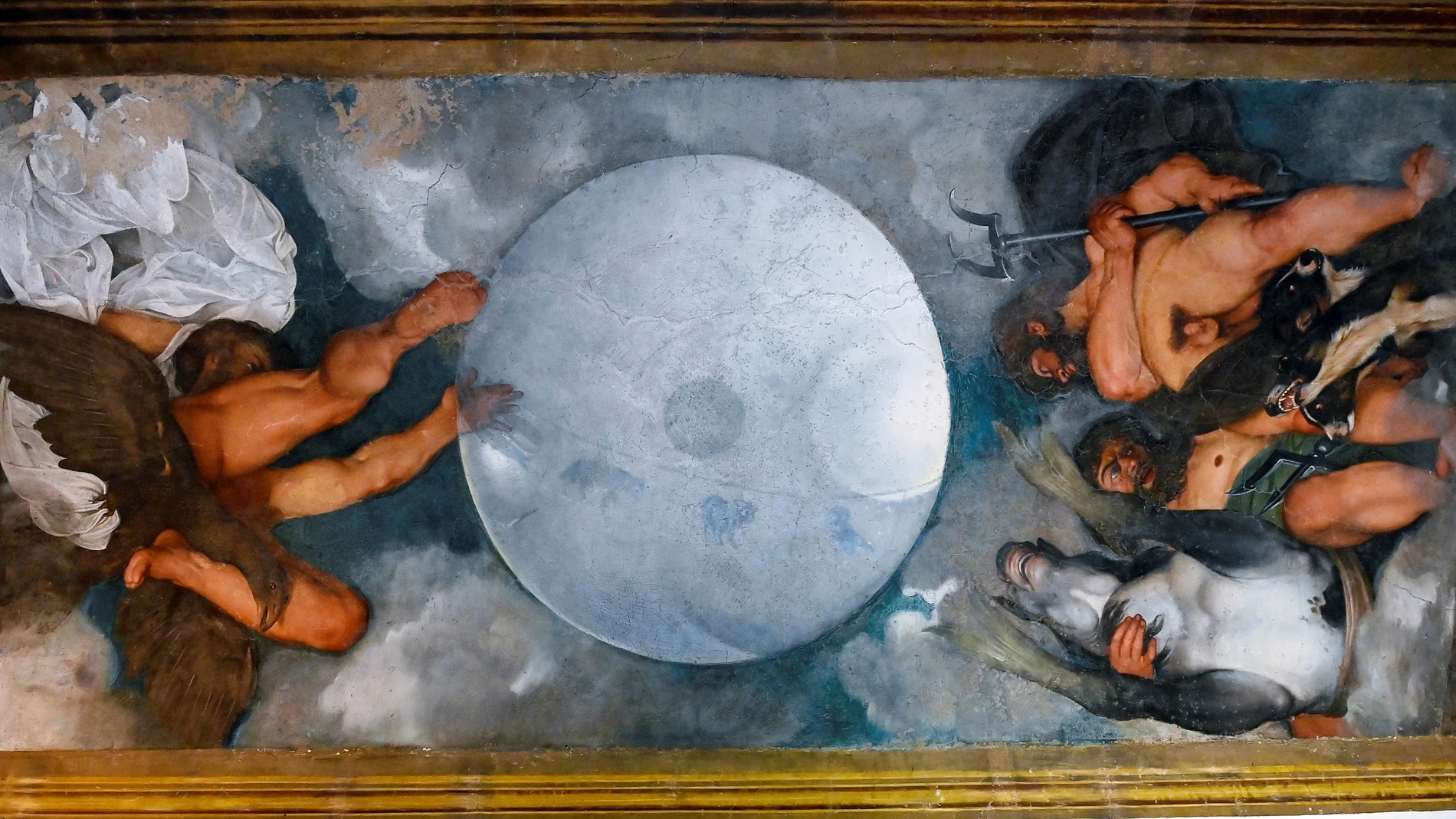 Júpiter, Neptuno y Plutón por Caravaggio. (Italia, Roma) EFE/EPA/RICCARDO ANTIMIANI