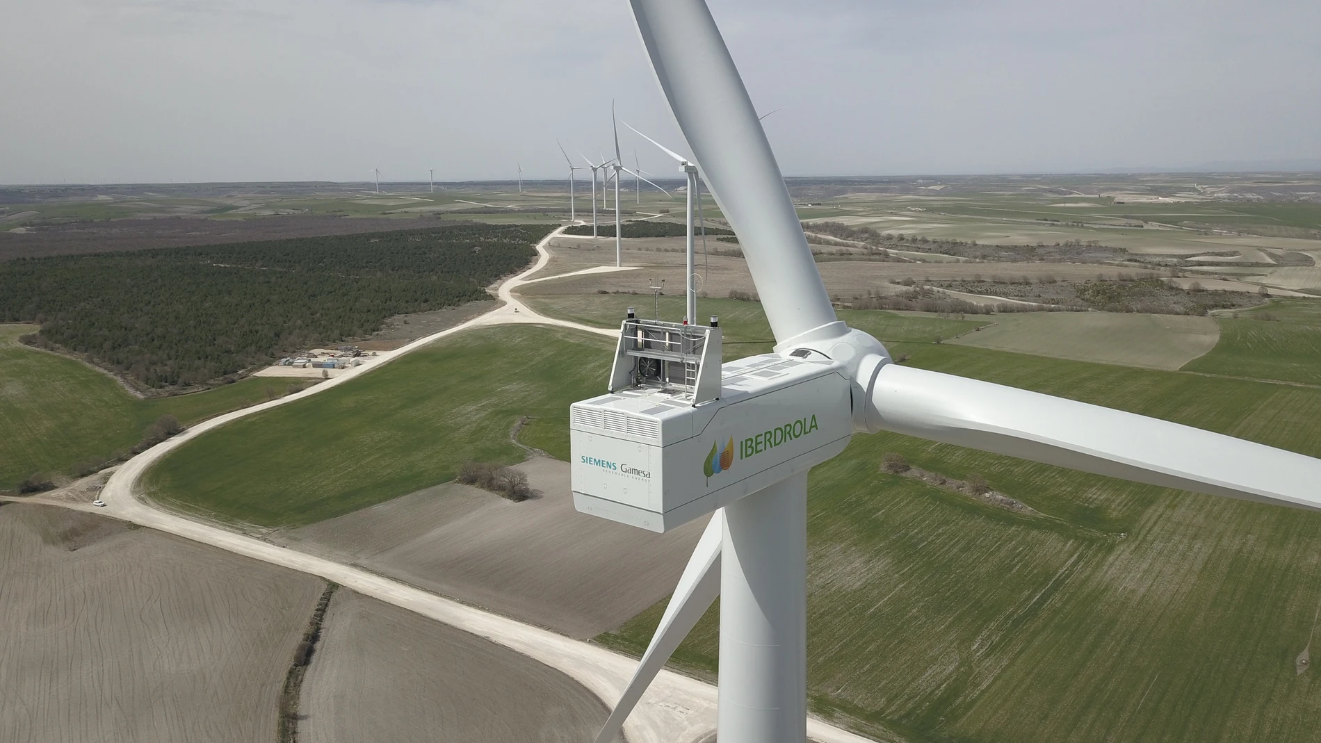 Complejo de Iberdrola en la provincia de Burgos