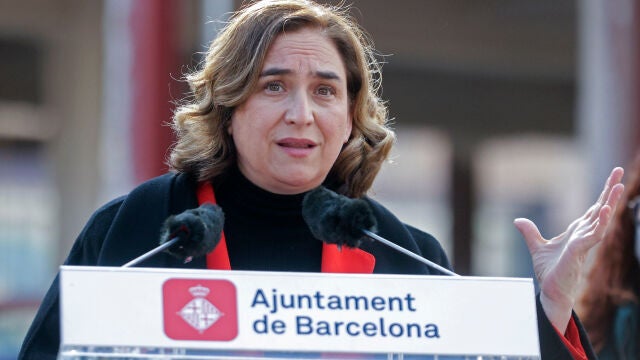 La alcaldesa de Barcelona, Ada Colau