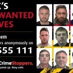 Imagen de los 12 fugitivos británicos más buscados en España en 2022 CRIME STOPPERS 19/01/2022