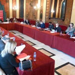 Reunión del Pleno de la Cámara de Comercio, Industria y Servicios de Burgos