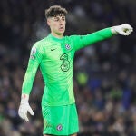 Kepa Arrizabalaga con el Chelsea.