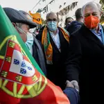 El de la oposición, el conservador Rui Rio, hace campaña en Braganca