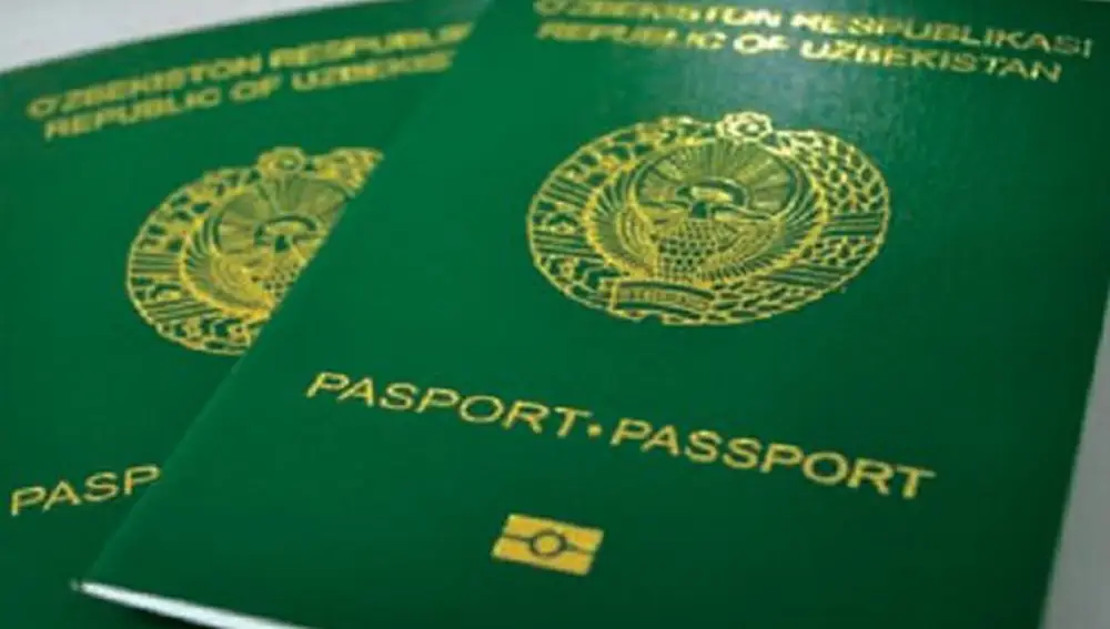 Pasaporte de Uzbekistán | Fuente: Dominio Público