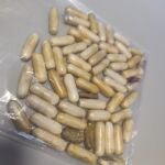 Imagen de las bolas de cocaína que transportaba en su interiorMOSSOS D'ESQUADRA