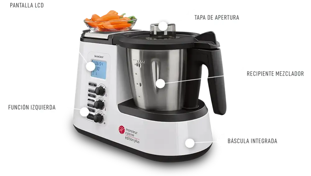 Robot de cocina Monsieur Cuisine Plus