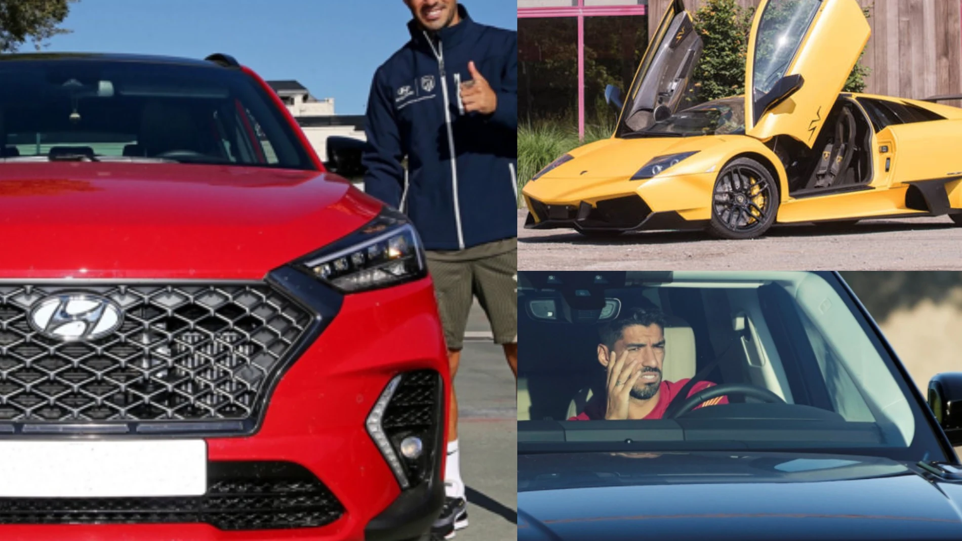 Luis Suárez y sus coches
