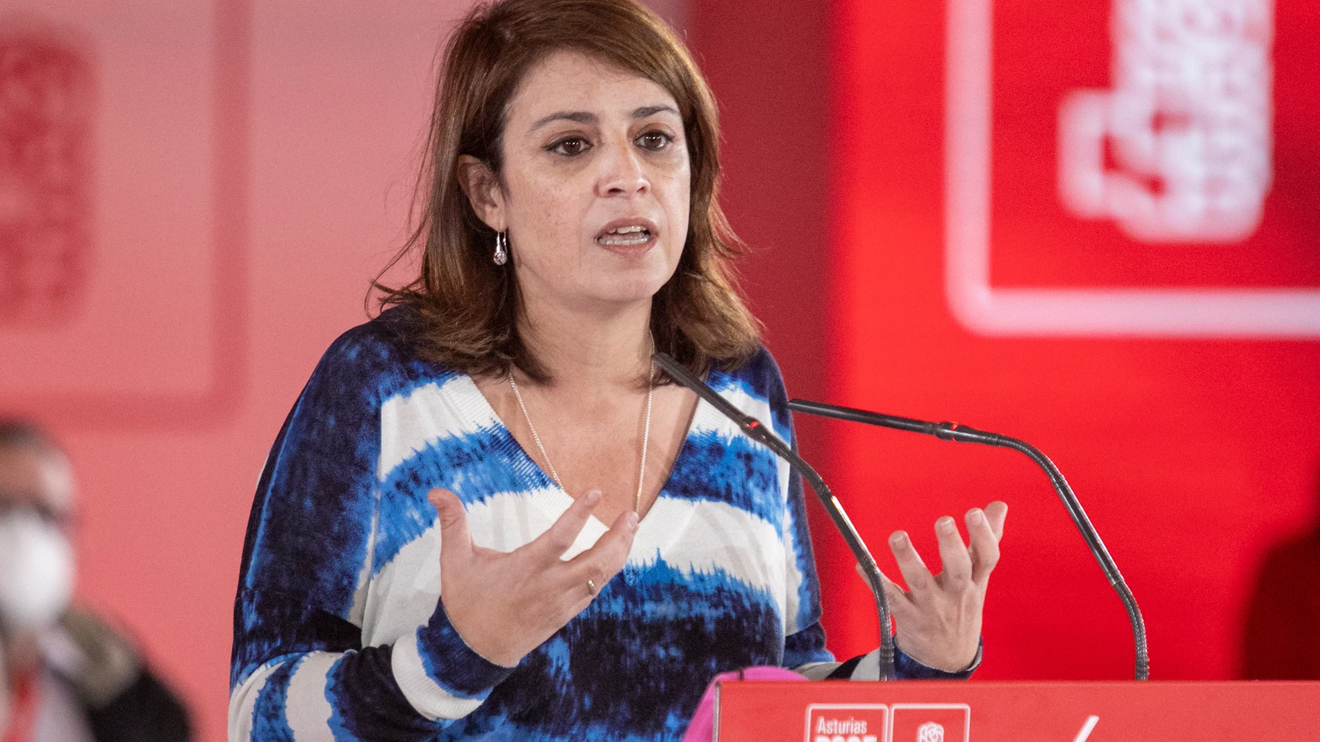 La vicesecretaria general del PSOE, Adriana Lastra