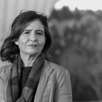 La periodista Silvia Oñate, retratada en las Setas de Sevilla