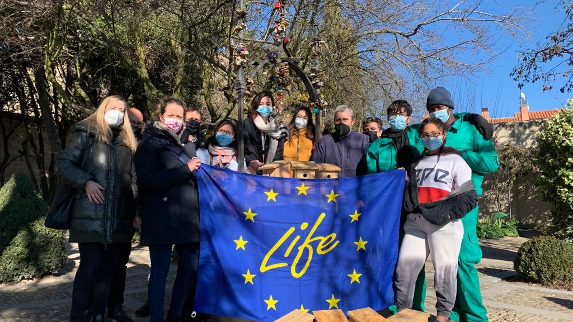La Comisión Europea visita el proyecto LIFE Vía de la Plata