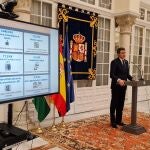El delegado del Gobierno de España en Andalucía, Pedro Fernández. DELEGACIÓN DEL GOBIERNO EN ANDAL
