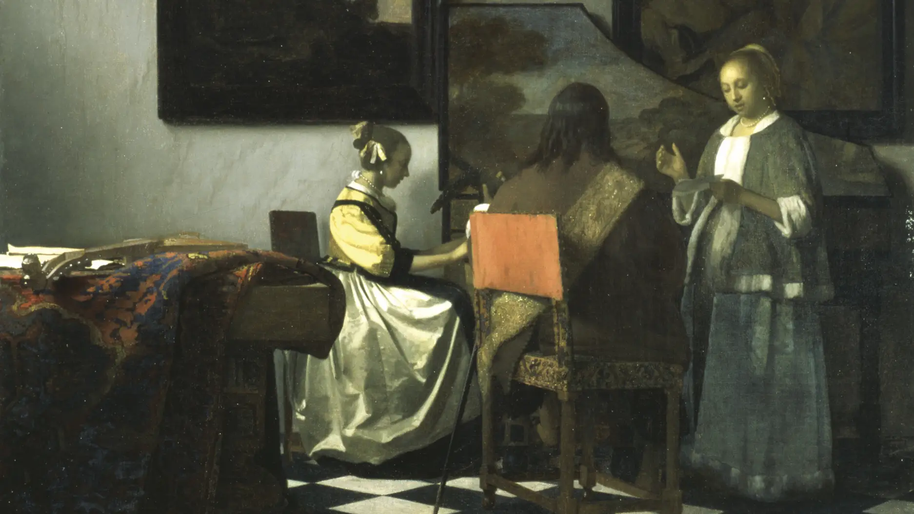 El cuadro de Vermeer robado en Boston en 1990