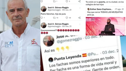 Los polémicos mensajes de Gómez-Raggio