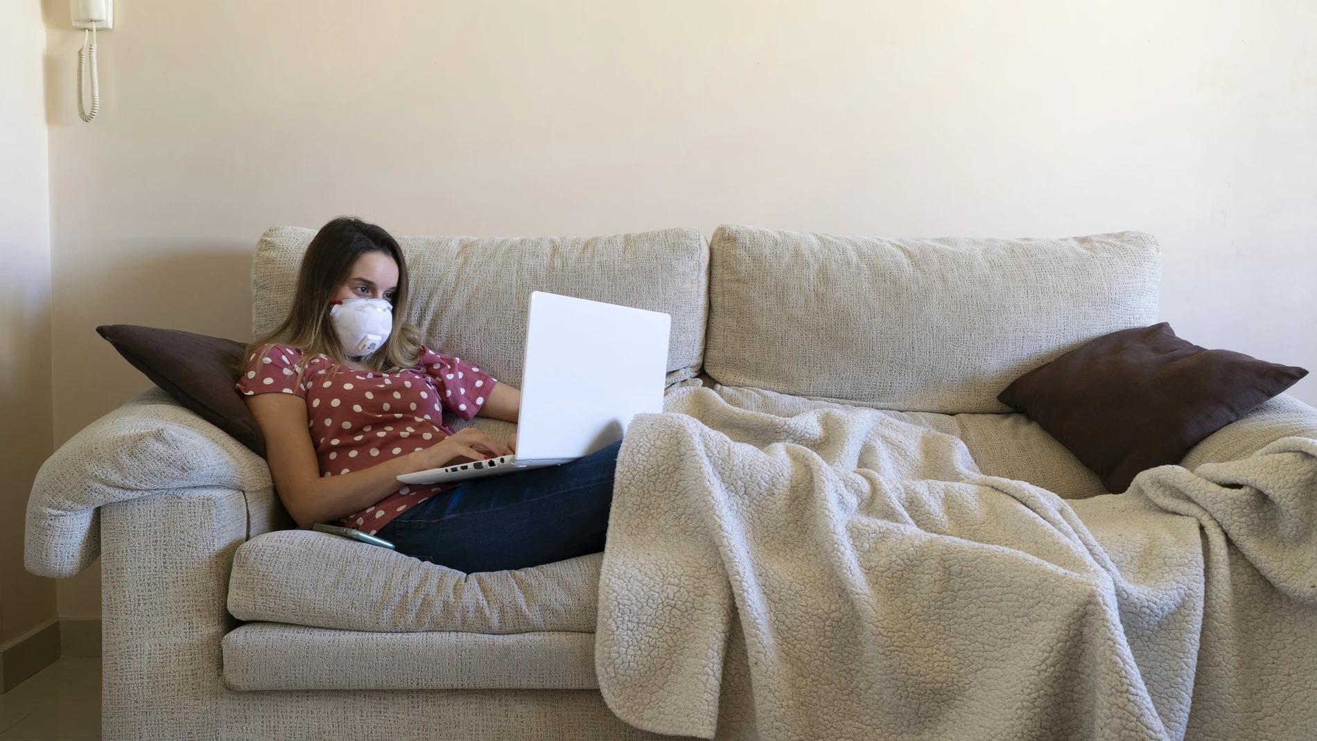 El teletrabajo o el uso de mascarilla se han generalizado por la crisis sanitaria